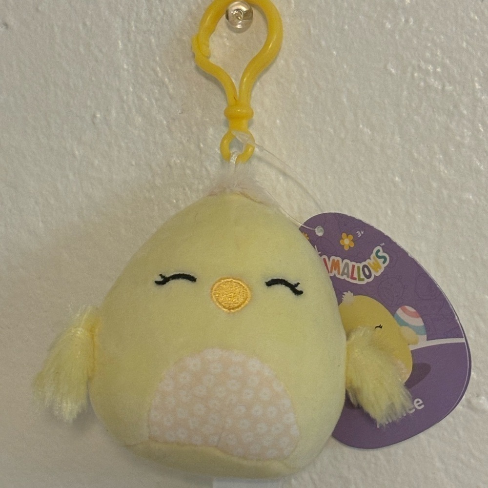 Aimee 3” Chick Clip Original Squishmallows Plush